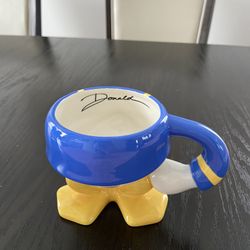 Donald Duck feet mug