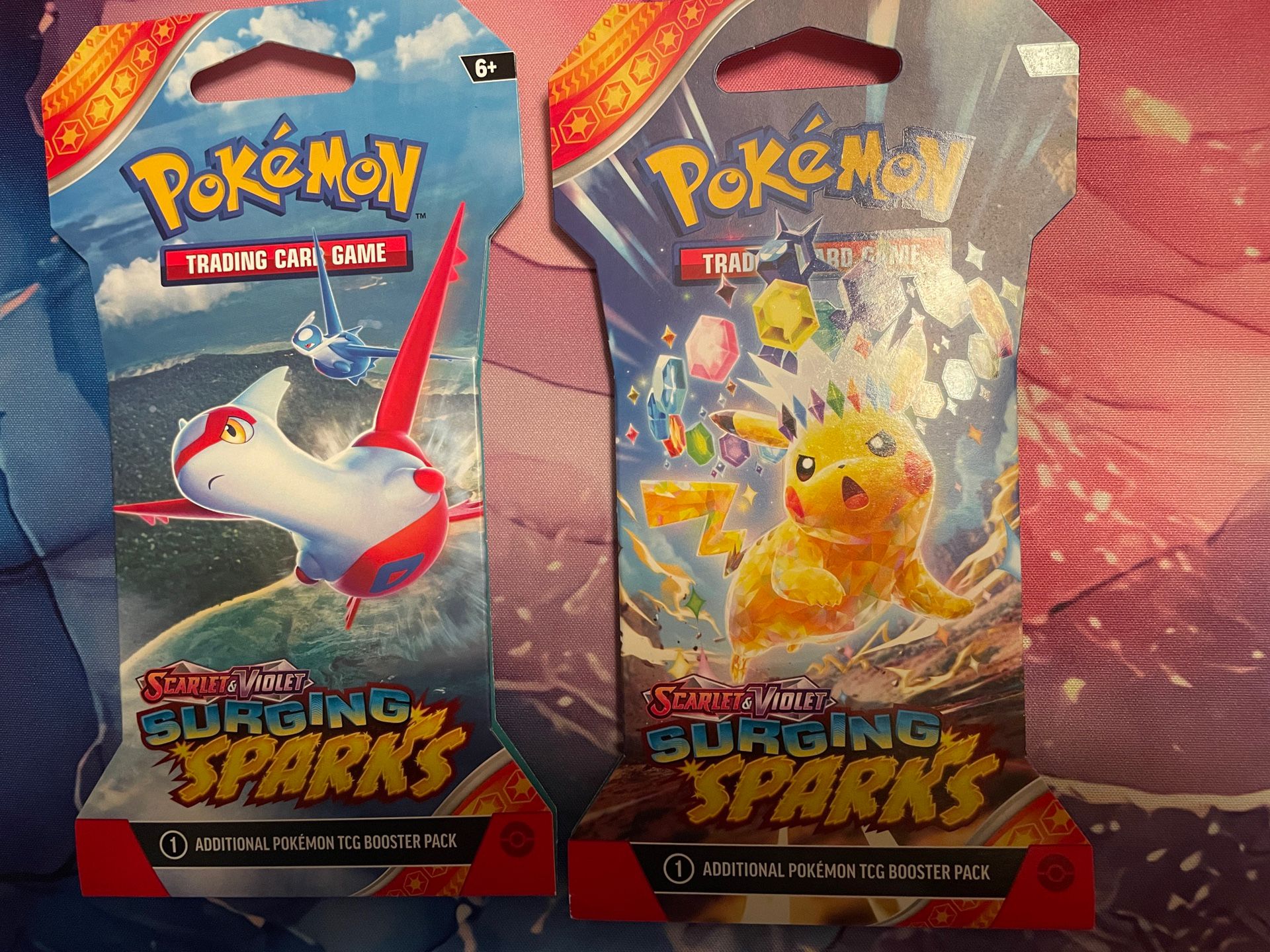 Pokémon Surging Sparks Blister Packs