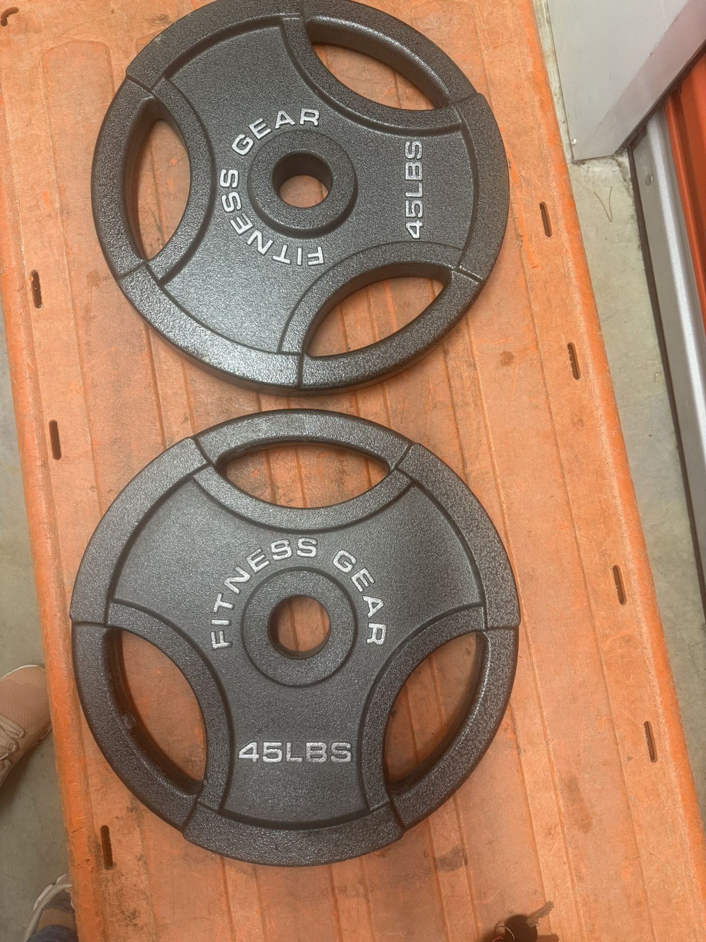 Barbell And Weight Set
