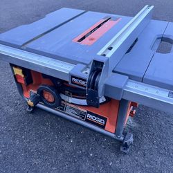 Ridgid Table Saw