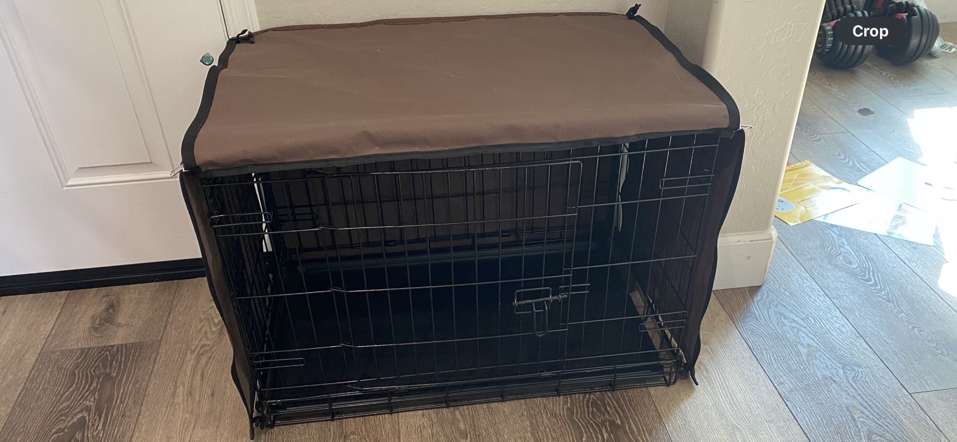 Dog Crate And Cover 