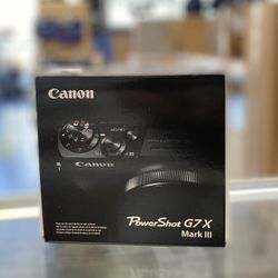Canon Powershot G7X III 