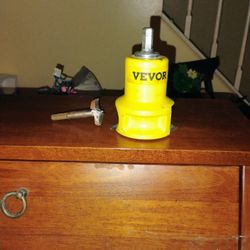 VEVOR Tenon Cutter, 1.5" / 38 mm Diameter, Premium Aluminum & Steel Log Furniture Cutter