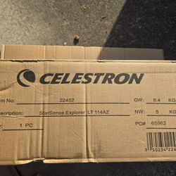 Celestron StarSense Explorer LT 114AZ telescope