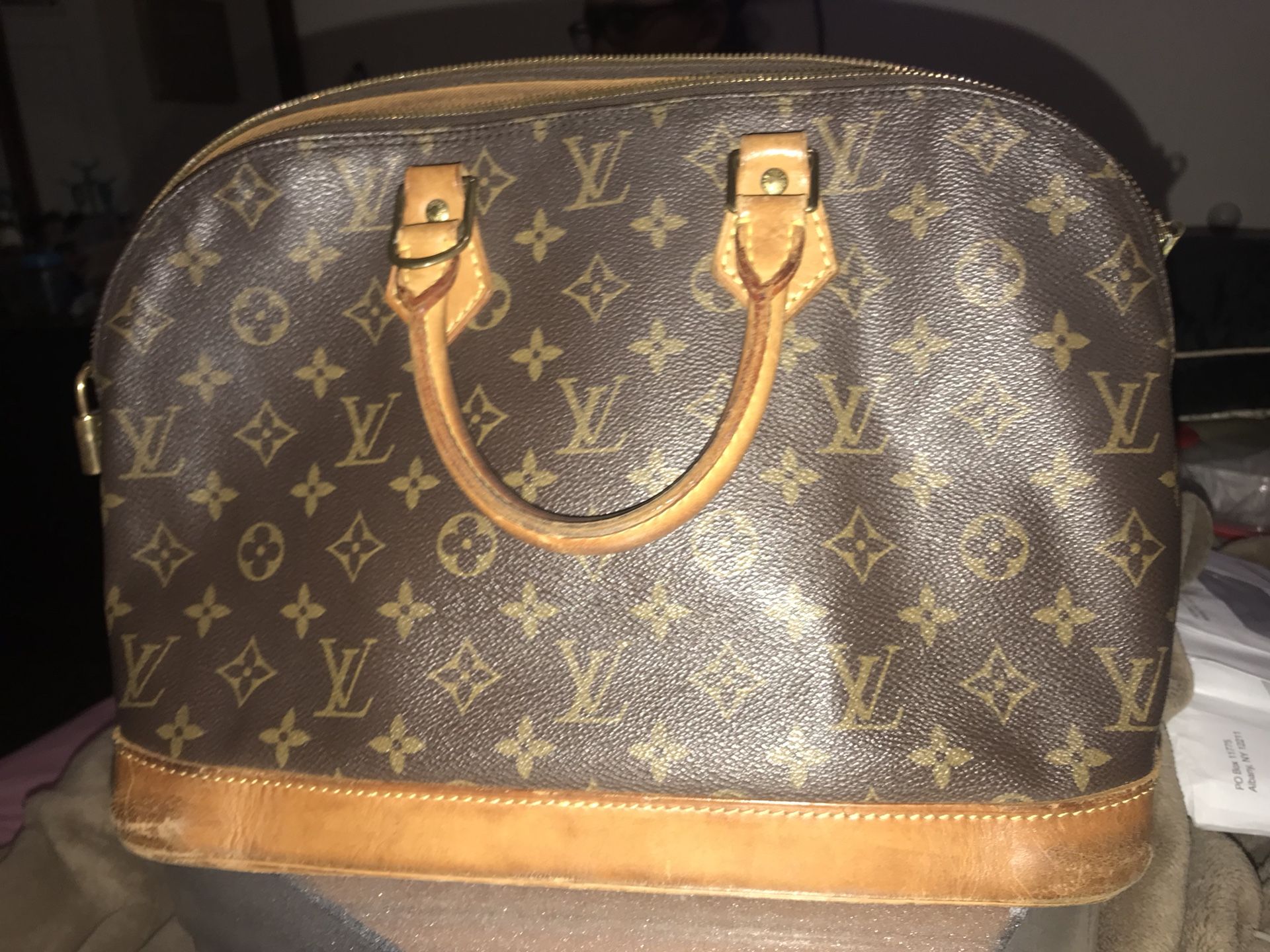 Louis Vuitton alma pm bag