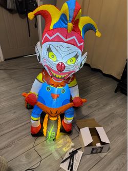 4ft joker Halloween inflatable