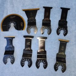 MILWAUKEE OPEN-LOK OSCILLATING BLADE SET KIT 8PC