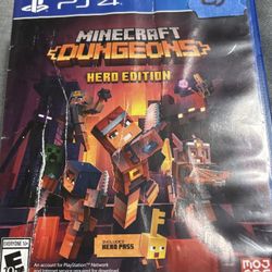Minecraft Dungeons PS4 