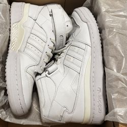 Adidas Forum Mids - White