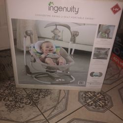 Ingenuity Conver Swing 2 Seat Portable Swing