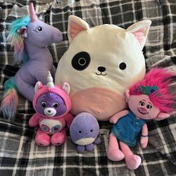 Stuffed Animal Plushie Lot