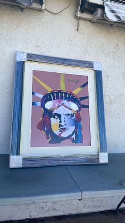 Peter Max 24x30 Liberty Head