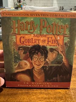 Harry Potter and the Goblet of Fire Unabridged Audiobook CD Set