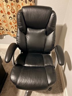 Leather office chair