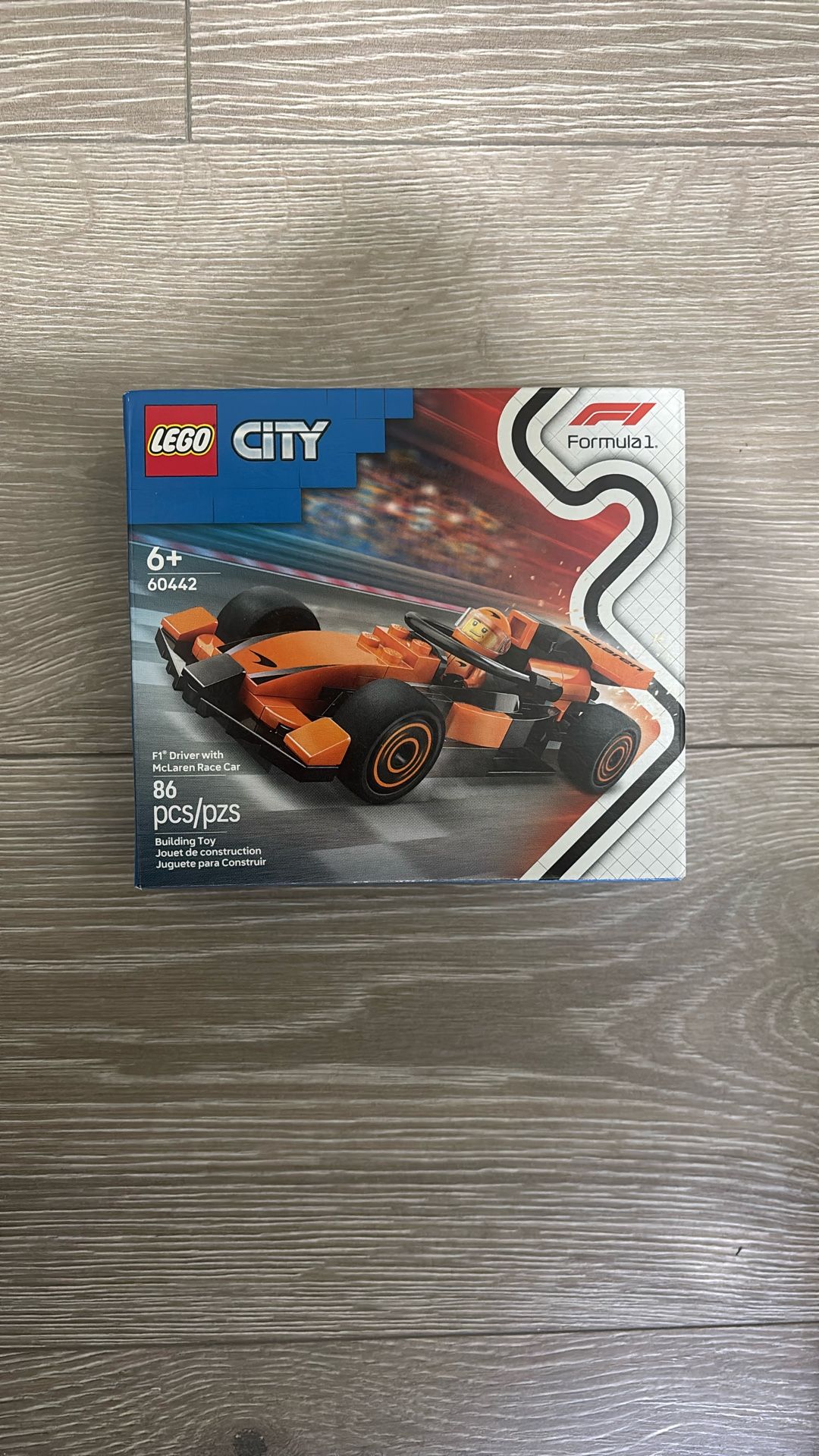 LEGO City F1 Driver with McLaren Race Car