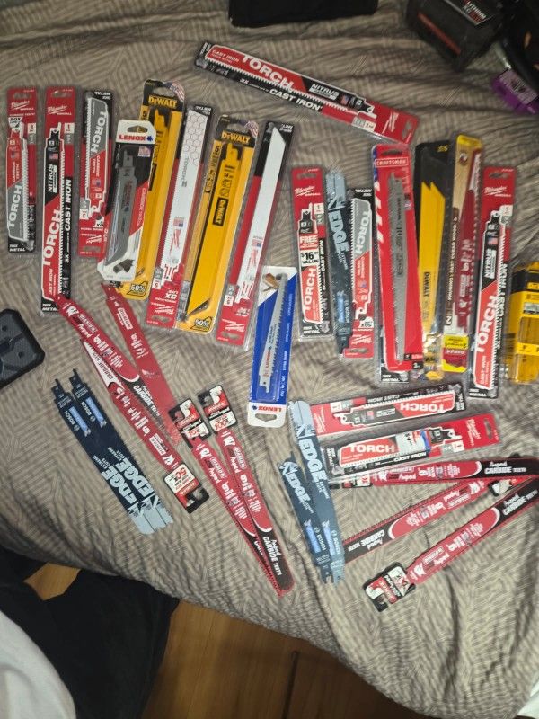 SAWZALL BLADES OSCILLATING BLADES Milwaukee Klein Malco Bosch craftsman Diablo tools