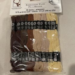 Embroidery Floss (36 skeins)