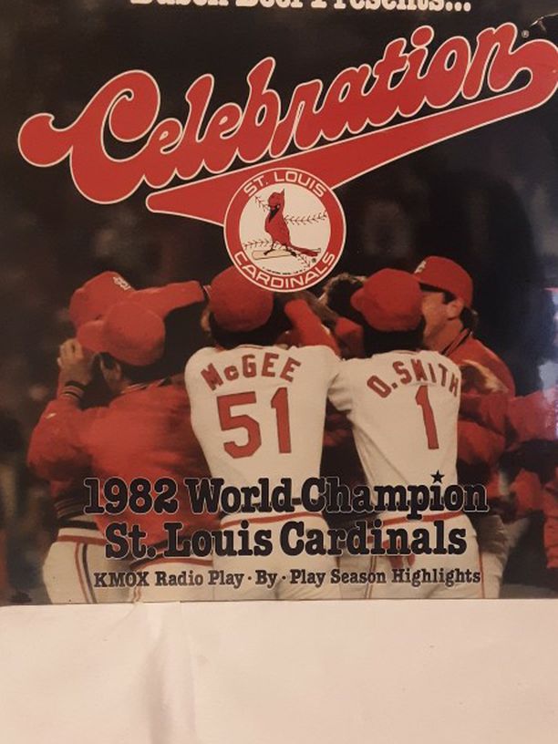 1982 World Champion St Louis Cardinals Baseball Record LP for Sale in  Wentzville, MO - OfferUp