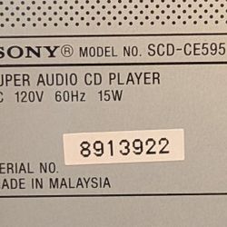 Sony FM /AM + 5CD & Surround Sound System 