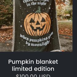 Pumpkin Blanket