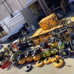 🧰Damaged Power Tools & Lawn Equipment Lot! To Be fixed Or Used For Parts!-$1620🧰