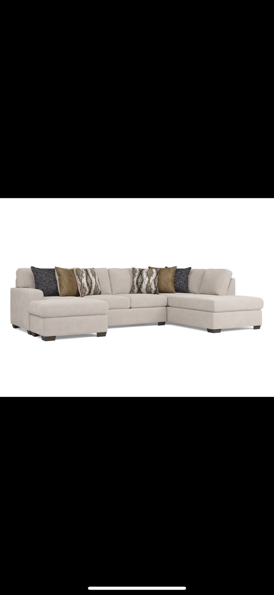 Aundreia 3 - Piece Upholstered Sectional