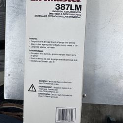 Lift Master 387LM Universal Opener