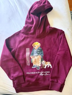 Polo Bear Fleece Hoodie