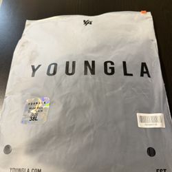 YoungLA 626 Office Tech Pants Men's 38l  Slim Fit Stretch Tapered Leg
