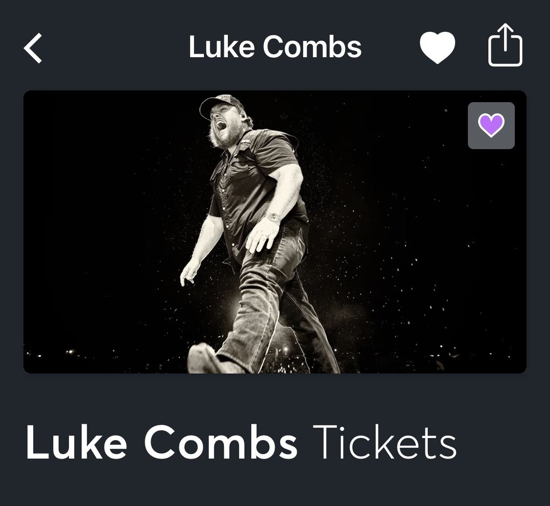 Luke Combs Tickets