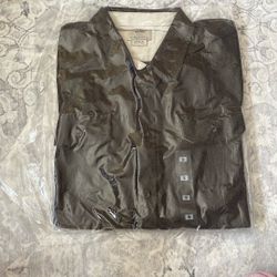 Vans Long Sleeves Brown Flannel 