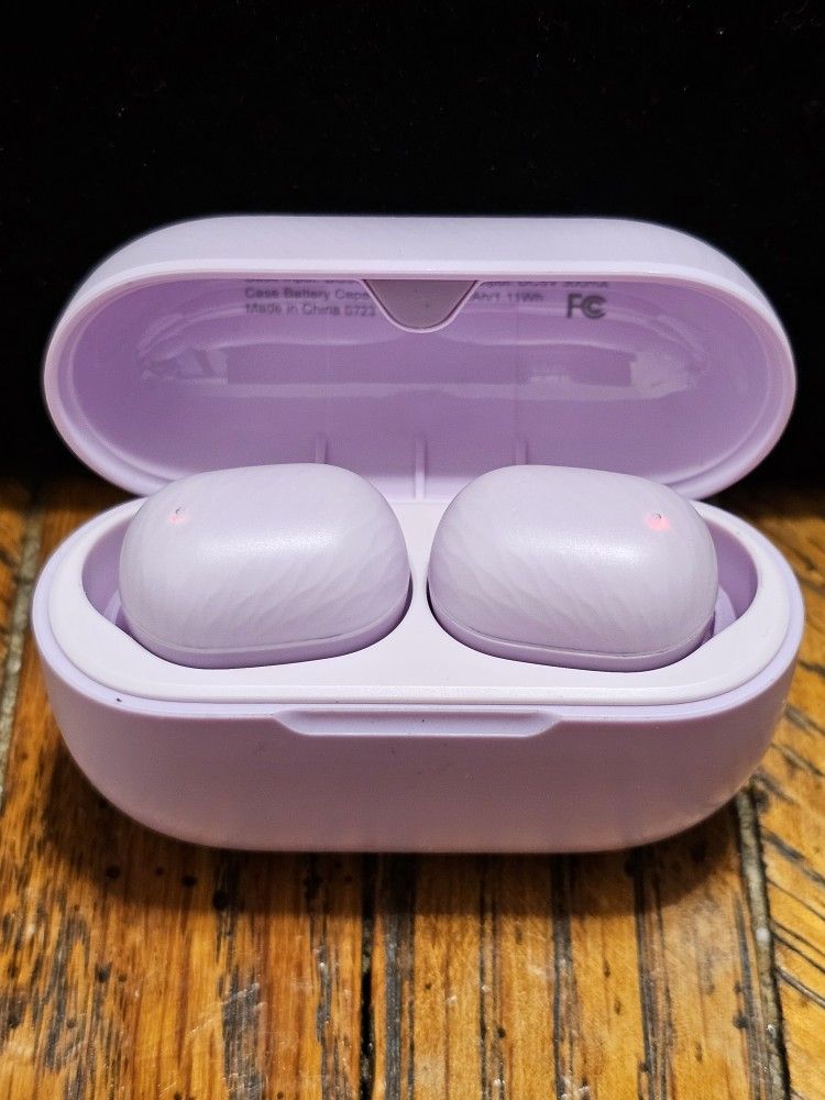 Heyday TWS12C Wireless Bluetooth Earbuds - Pink