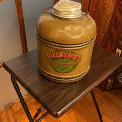 Antique Fully Working 1920-40’s Thermos Porcelain Inside 