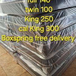 Mattress Pilow Top New 