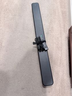 Sony soundbar with remote 35L x3.5d x 2.5h”
