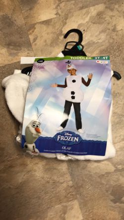 Olaf costume 3t-4t $8