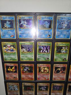 Japanese pokemon cards Holo
