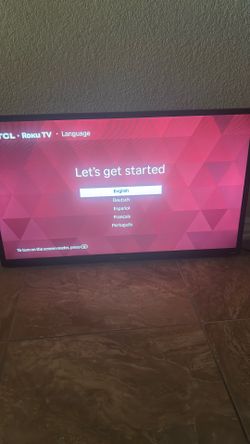 TCL Roku TV 32 in