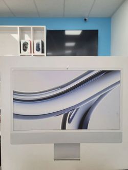 Apple - iMac 24" All-in-One - M3 Chip (Brand New) 8-Core CPU | 16GB RAM | 1TB SSD | 10-Core GPU Silver