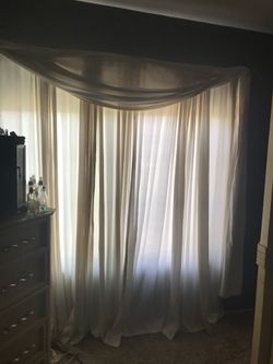 Beautiful 84” curtain panels