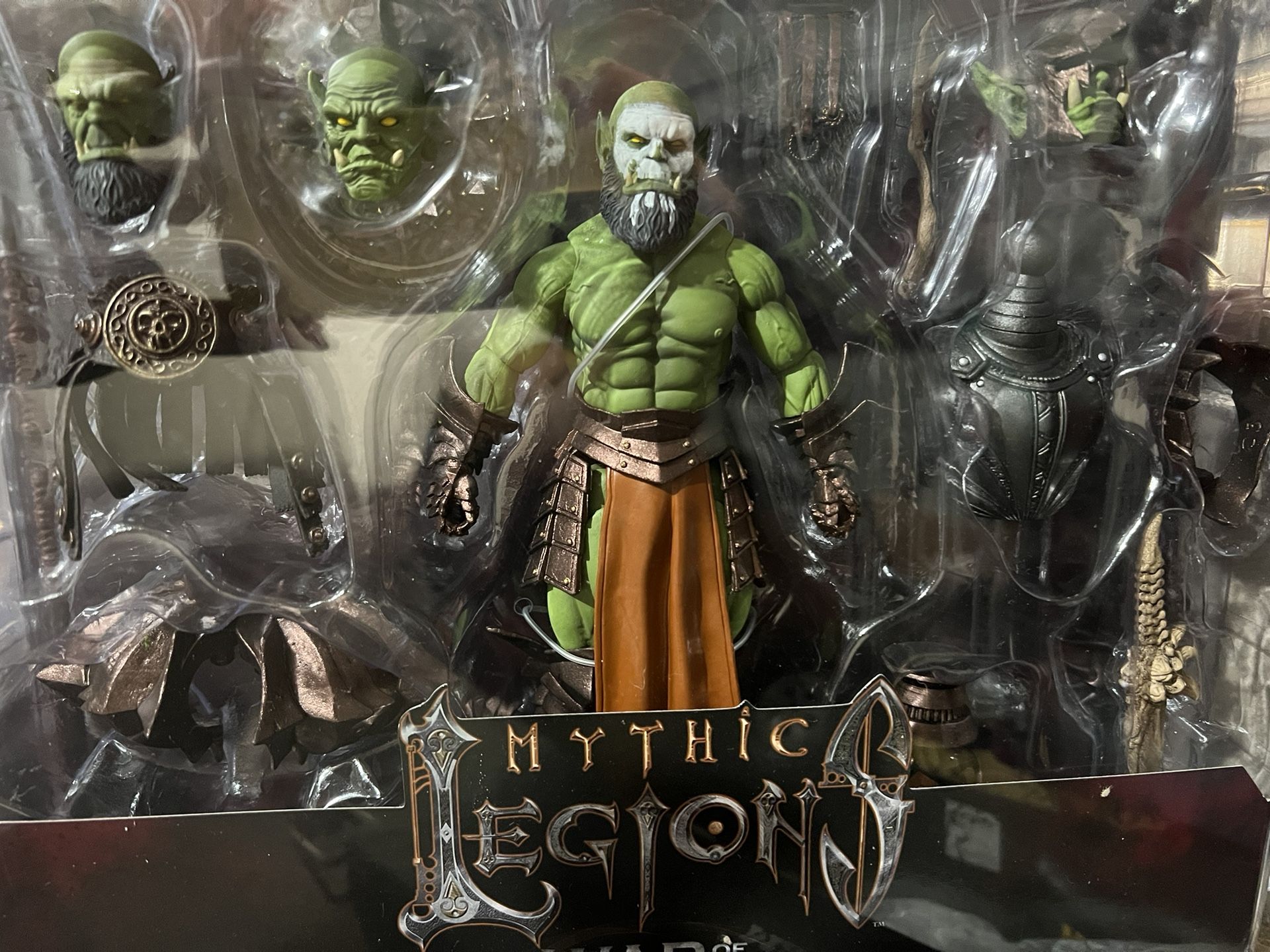 Mythic Legions Deluxe Male Orc Builder War Of