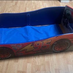 Toddler Frame Bed Cars 