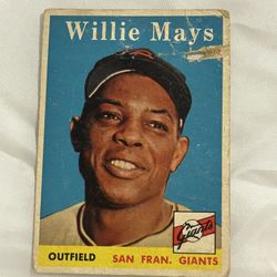 1958  Baseball Card