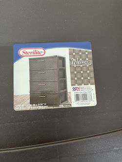 Sterilite Drawers