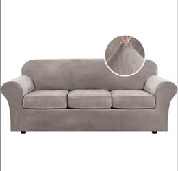 Velvet Large Sofa Cover