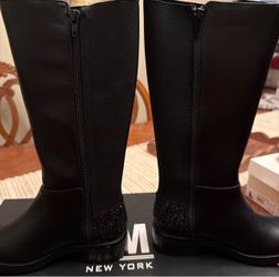 SW New York kids knee high boots size 13