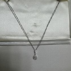 14k White Gold Necklace