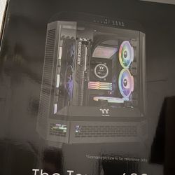 Thermaltake The Tower 600 With 11 Corsair QL 120 ML Fans Nodes And Power Commander 