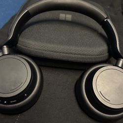 surface headphones and case