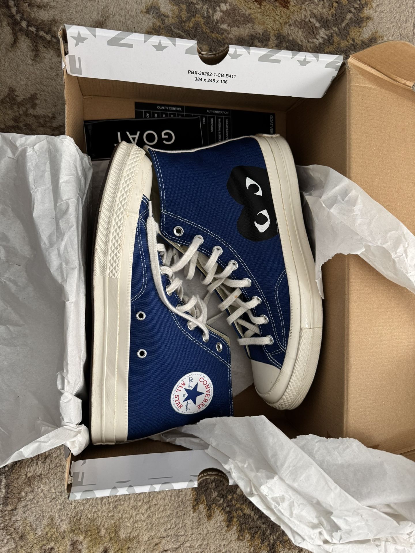 Converse Play Comme Des Garcons